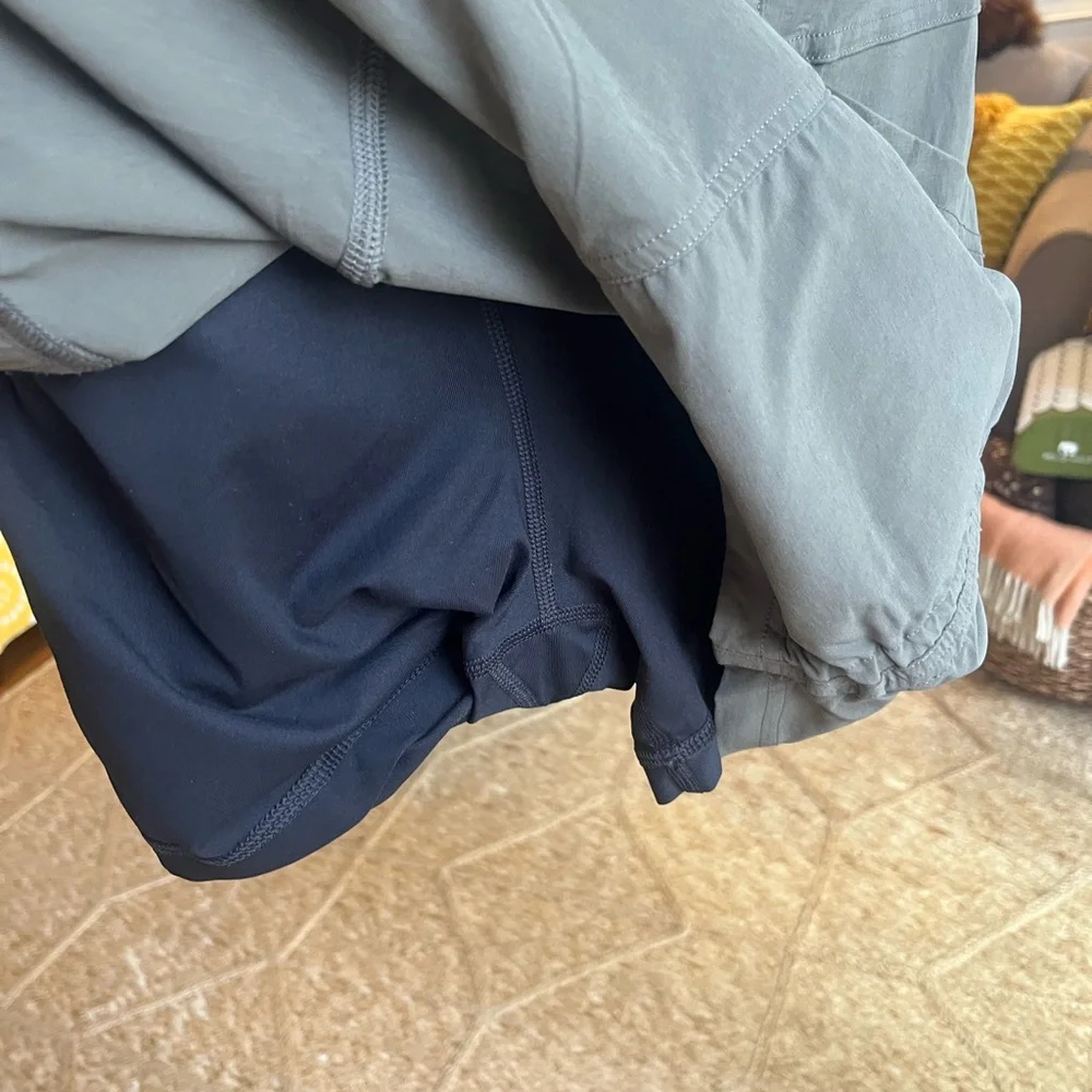 Prana Women's Athletic SKORT - Olive Green - Picture 3 of 3